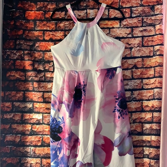 Leo Rosi Women's Sophie High Low Dress - Floral - Picture 2 of 9